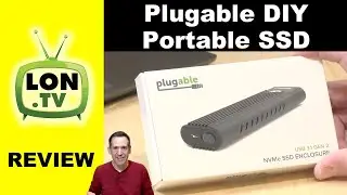 Plugable DIY Tool-less External USB-C NVME SSD Enclosure Review