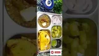 😋🍱❤Lunch box ideas Simple Punjabi tiffin #shorts #tiffin #punjabi #ashortaday #lunch #box #tiffinbox
