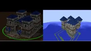 Building a Warcraft III base in Minecraft part 3