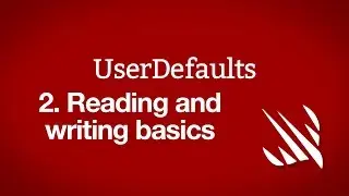Reading and writing basics: UserDefaults – UserDefaults, part 2