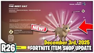*NEW* THE BEST CAT SIDEKICKS! - Fortnite Item Shop (December 3rd, 2025)