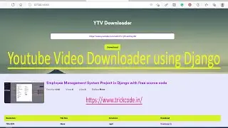 Python Youtube Video Downloader Project | Python Projects
