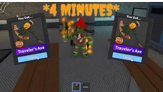 *4 MINUTES* OF GAMEPLAY WITH TRAVELERS AXE!