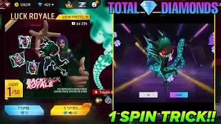Backpack Royale Event New Trouble Unchained Backpack Kitne Diamond Me Nikalega FF 1 Spin Trick Today
