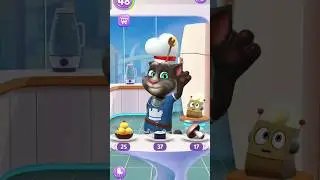 Ye kya sun rhi h billi my talking tom 2 new video #shortsfeed #talkingtom #funny #cat #shorts