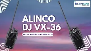 ALINCO DJ VX-36 FM TRANSRECEIVER