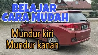 BELAJAR CARA MUNDUR KE KIRI DAN KE KANAN MOBIL MANUAL || SBE Belajar Mobil 🚖