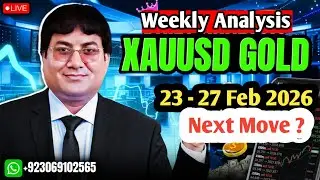 gold weekly analysis today hindi 23-27 Feb | #xauusd prediction next week silver forex forecast news