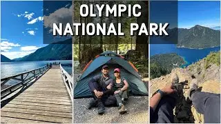 CAMPING AT OLYMPIC | Mt Storm King | Lake Crescent | Hoh Rainforest | Sol Duc | National Park | Hike