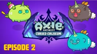 🏛️ WELCOME TO THE COLISEUM: EPISODE 2 |  LUNACIAN CODE: YEYE53KR | AXIE CURSED COLISEUM GAMEPLAY