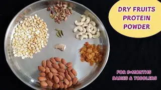 Baby Food // Dry Fruits Protein powder for 8 months above babies  children