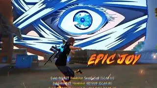 Free Fire Sky with Anime Eyes 😈 Cinematic Edit | No Voice Gameplay #gaming 
