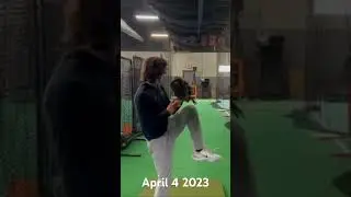 Right handed pitcher