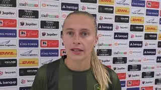 Julie Biesmans na Vorskla Poltava - OH Leuven Women op 11.09.2025