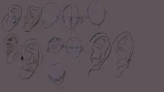 Drawing Everyday To Improve - Day 32 Ears