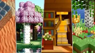 TOP 10 BEST Texture Packs for Minecraft Bedrock 1.21+ (Realistic, Fun, Improvements & No Lag)