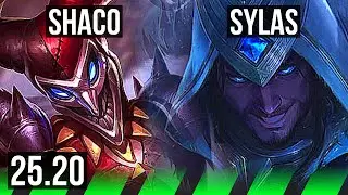 SHACO vs SYLAS (JGL) | KR Master | 25.20