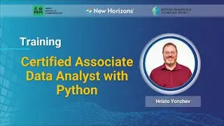 Certified Associate Data Analyst with Python with Hristo Yonchev