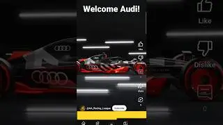 Audi F1 Car Coming in 2026 🤩