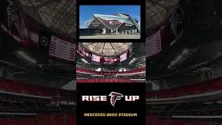 MERCEDES-BENZ STADIUM | ATLANTA FALCONS #youtubeshorts #viralvideo