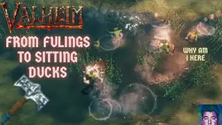 Valheim Frostner Vs Fulings In Water Is Too Satisfying!!!