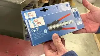 Markwell G-7 Hog Ring Plier using HR616 11/16