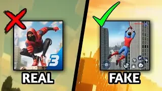 Spider Fighter 3 VS Spider Fighting: Hero | Spider Fighter 3 | Spider Fighting:Hero | Real✅️Fake❌️