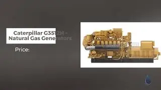Caterpillar G3512H   Natural Gas Generators | USA
