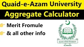 Quaid-e-Azam University Aggregate Calculator
