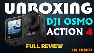 Dji Osmo Action 4 Unboxing And review in Hindi | The Go pro killer. best 4k action camera.