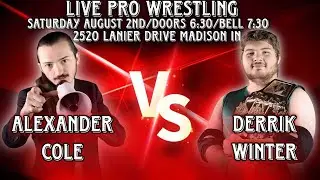Supreme Heavyweight Championship Match: (C) Derrik Winter vs Alexander Cole (8/1/25)