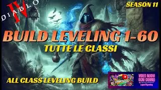 🔥 DIABLO 4: LE MIGLIORI BUILD PER LIVELLARE 1-60! NUOVA STAGIONE 11 - tutte le classi 📈 STONKS!