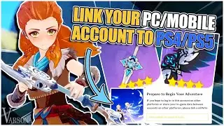 КАК ПРИВЯЗАТЬ 🎮 Учетную запись Genshin Impact на ПК/мобильном устройстве/iOS к PS4/PS5 (Cross-Save)