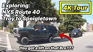 Route 40 Troy NY | Headed to Speigletown NY | Dashcam Tour [4k]