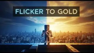 Flicker to Gold &ndash; DannyHO | Minecraft-Style EDM Visual | Afterglow (Track 09)