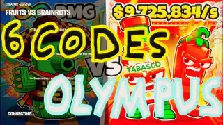 |Fortnite| Fruits vs Brainrots | 6 Codes from Olympus Event!