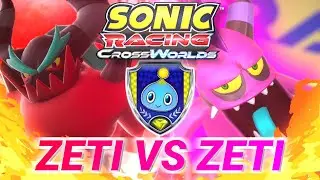 Sonic Racing: CrossWorlds - Zavok Takes On Zazz | Crystal Grand Prix High Speed
