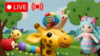 Super Cute Kids Songs Compilation & Fun Stories - Felt at Heart Live! ❤️