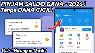 Cara Pinjam Saldo DANA Tanpa Dana Cicil Terbaru 2026