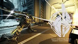 Warframe- The Void#127 Mot Survival Solo- Naramon Nekros with Atterax