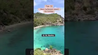 Top 10 best Caribbean Islands to visit #travelshorts #caribbean