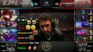 WE vs G2 | 2017 MSI Group Stage Day 4 | Twitch VOD with Chat