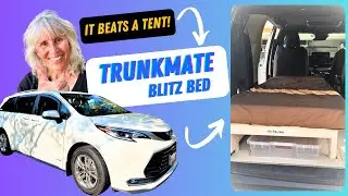 Toyota Sienna to Camper Van