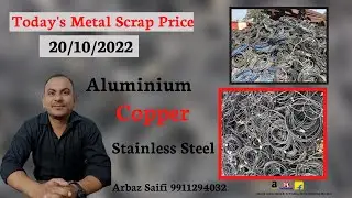 20/10 Today's Aluminium, Copper, SS, MS, Scrap Price Update