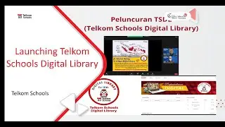 Lunching Telkom Schools Digital Library