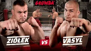 GROMDA 3: ZI&Oacute;ŁEK vs VASYL. Pęknięta szczęka, krwawa i brutalna walka na gołe pięści. CAŁA WALKA