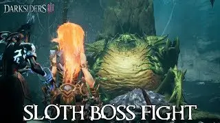 DARKSIDERS 3 Sloth Boss Fight - Deadly Sin #4