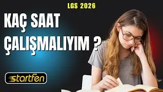 Günde Kaç Saat Çalışmalıyım ? Gün Düzenim Nasıl Olmalı ? LGS 2026