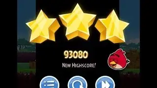 Angry Birds Friends Weekly Tournament 105 Week 104 Level 1 = 93000