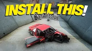 How To Install Realistic Vehicle Crash/Deformation Mod in GTA San Andreas (Tutorial) 2025!